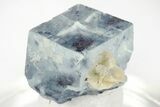 Cubic Fluorite Crystal with Phantoms - Yaogangxian Mine #215760-1